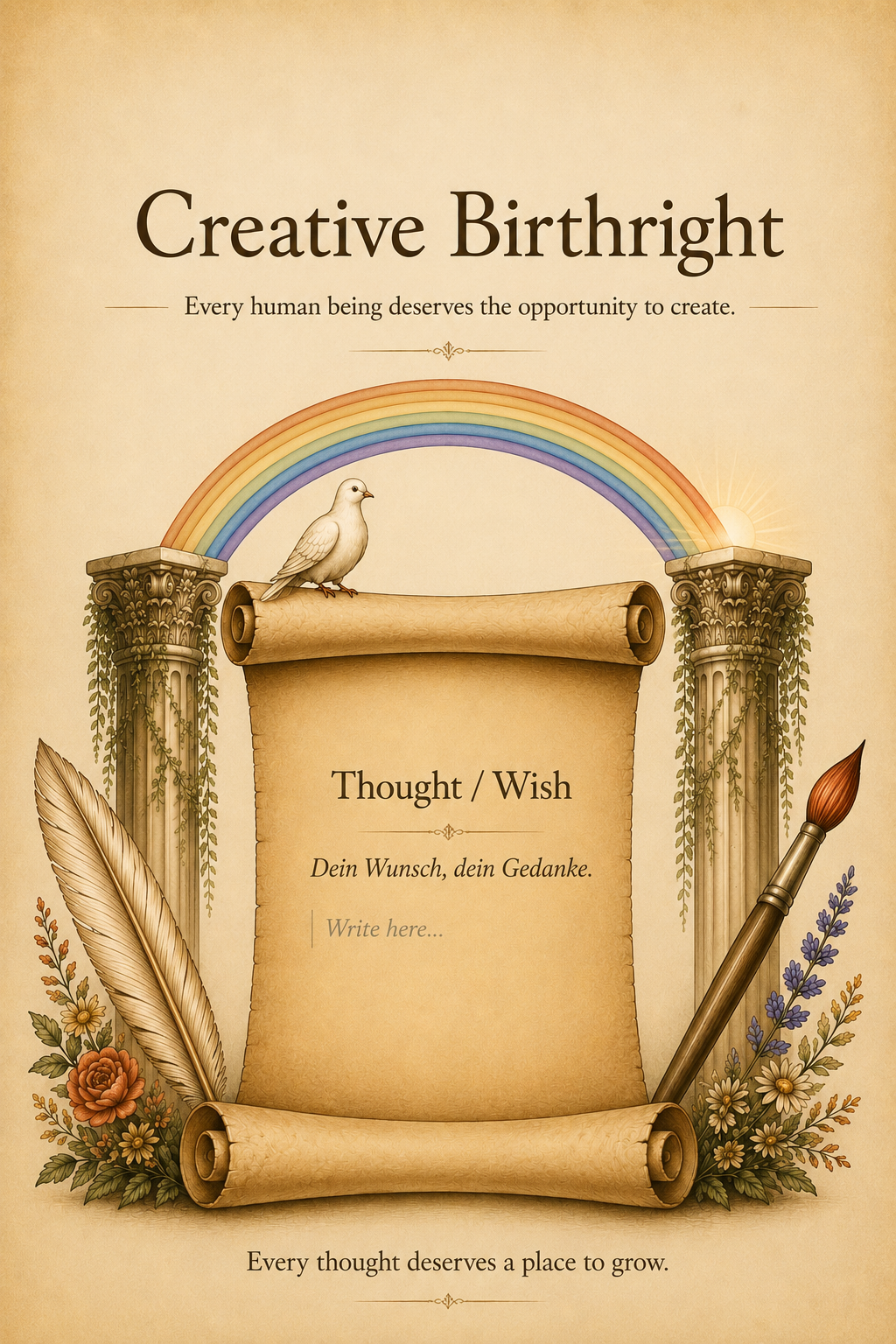 Creative Birthright — a living library of ideas